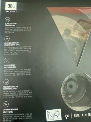 Auriculares JBL Tune 660NC Negro