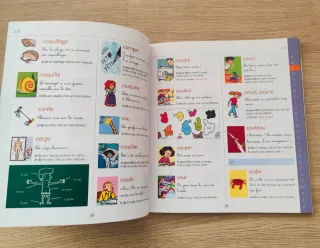 2 Libros para aprender  frances infantil