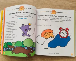 2 Libros para aprender  frances infantil