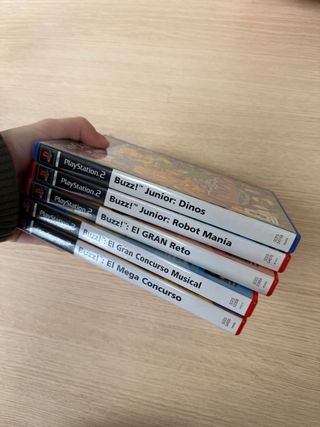 Pack 5 Juegos Buzz!