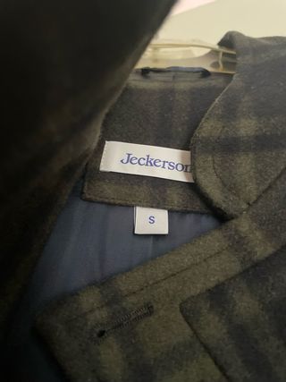 Giacca cappotto donna a quadri Jeckerson S