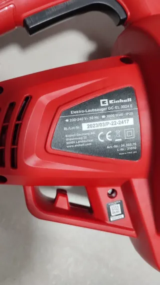 Soplador/Aspirador Hojas Einhell