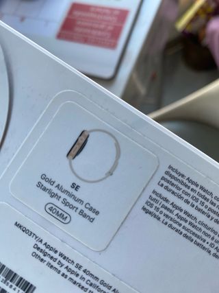 Apple Watch SE Oro/Rosa