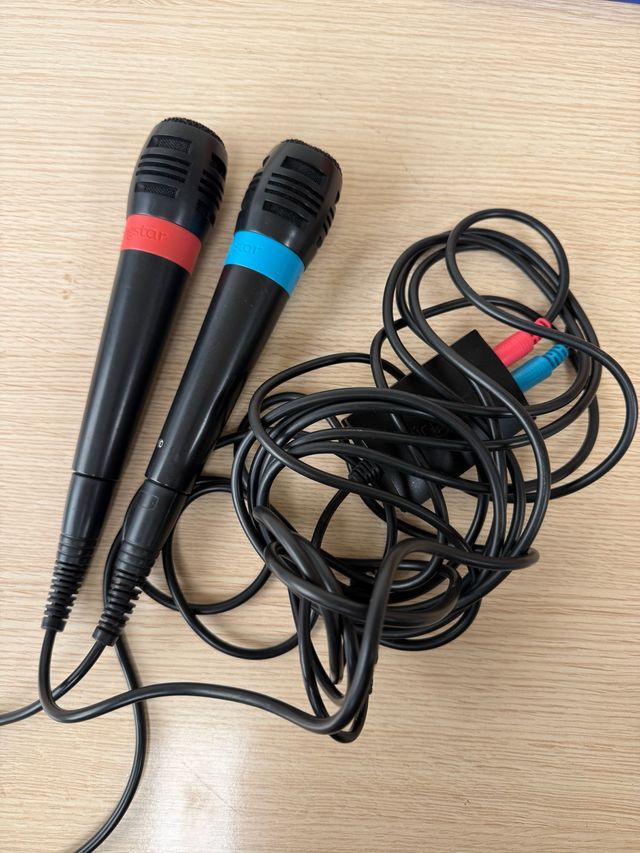 Micrófonos Sing Star PS2 (PlayStation 2)