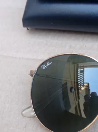 Gafas Ray-Ban Vintage Doradas Verdes