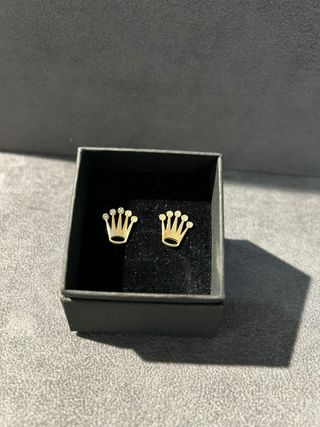 Pendientes ORO estilo Rolex