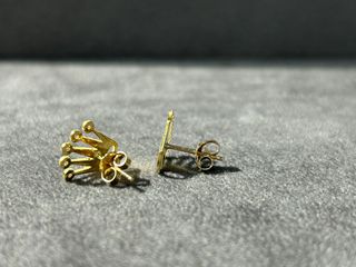 Pendientes ORO estilo Rolex