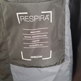 Chaqueta Geox Mujer Negra Plumas