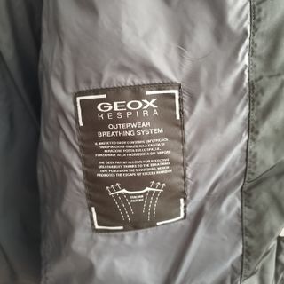 Chaqueta Geox Mujer Negra Plumas