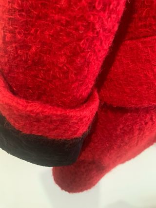 Chaqueta Levita Roja y Negra