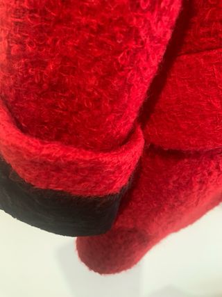 Chaqueta Levita Roja y Negra