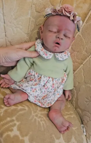 Bebé Reborn Silicona Platino