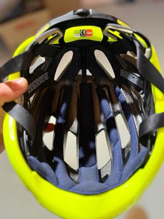 Casco Ciclismo Kask Amarillo Neón talla S
