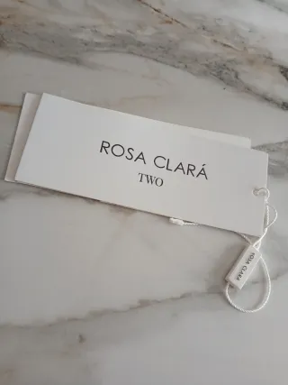 Vestido de Novia Rosa Clará Blanco
