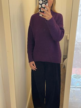 Jersey Massimo Dutti Morado XS