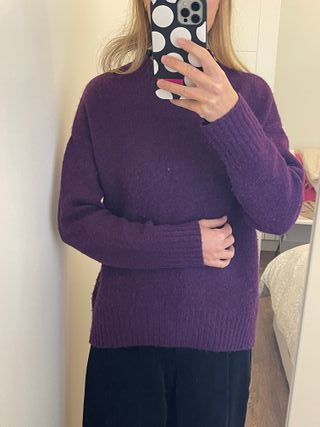 Jersey Massimo Dutti Morado XS