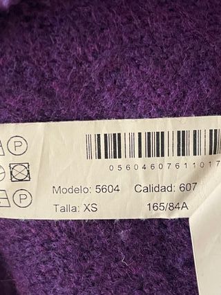 Jersey Massimo Dutti Morado XS