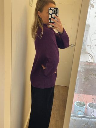 Jersey Massimo Dutti Morado XS