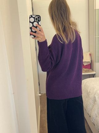 Jersey Massimo Dutti Morado XS