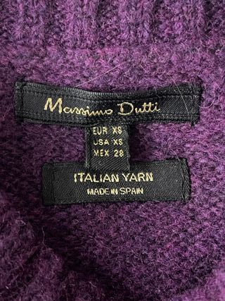 Jersey Massimo Dutti Morado XS