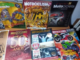 Revistas, motocatálogos y libros de coches y motos
