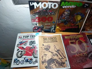 Revistas, motocatálogos y libros de coches y motos