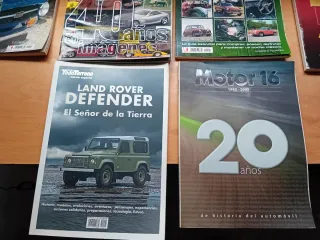 Revistas, motocatálogos y libros de coches y motos