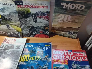 Revistas, motocatálogos y libros de coches y motos