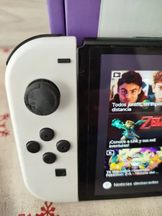 Nintendo Switch OLED + Funda transporte