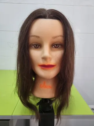 Cabeza Maniquí Peluquería Prácticas