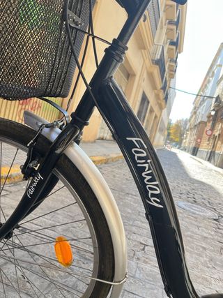 Bicicleta Paseo Fairway Negra
