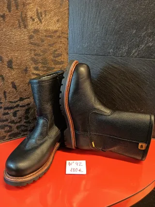 Botas Camel Active Piel Negra Talla 42