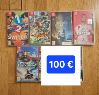 Lote 5 Juegos Nintendo Switch