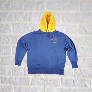 Sudadera Tommy Jeans Capucha Azul Talla XXL