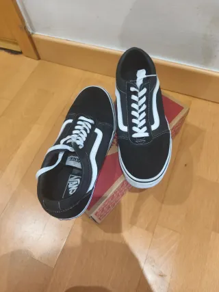 Zapatillas Vans Ward Suede Canvas Talla 45