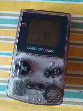 Nintendo Game Boy Color Transparente