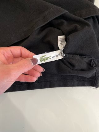 Polo Lacoste Uomo Nero Taglia L