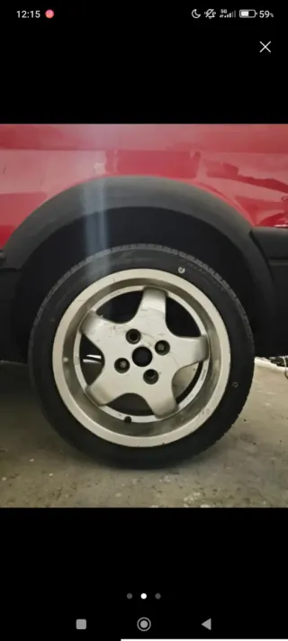 Llanta 15 pulgadas plata