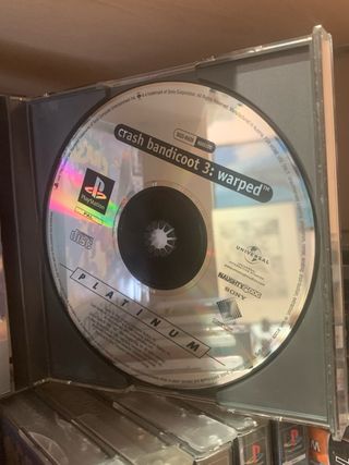 Crash Bandicoot 3 Warped PS1 PAL