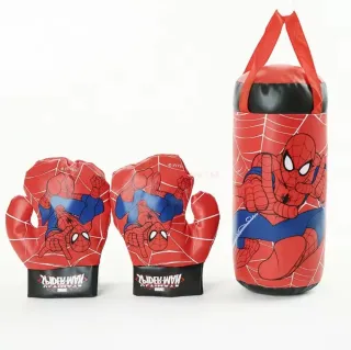 Saco Boxeo Spiderman + Guantes
