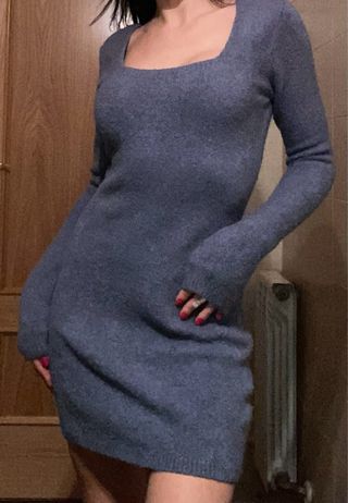 Vestido Zara tejido talla S