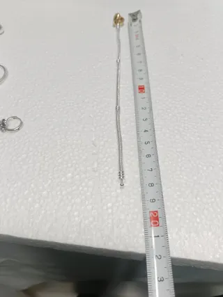 NUEVA,Pulsera Plata Ley 925, Cierre Seguridad