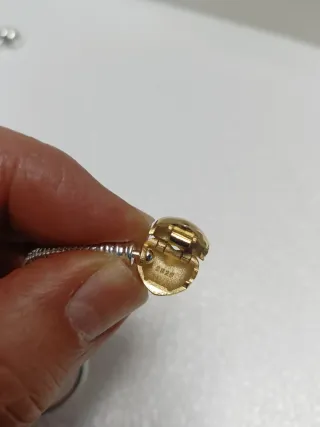 NUEVA,Pulsera Plata Ley 925, Cierre Seguridad