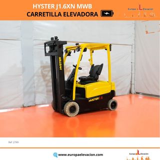 CARRETILLA ELEVADORA ELECTRICA HYSTER 1600 KG