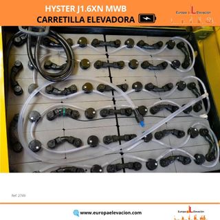 CARRETILLA ELEVADORA ELECTRICA HYSTER 1600 KG