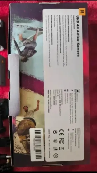 Cámara video foto deportiva 4K ICEFOX moto coche