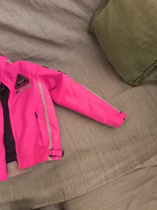Chaqueta Moto Niña 10-12 Años Rosa