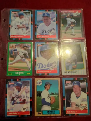 Colección Tarjetas Deportivas Americanas