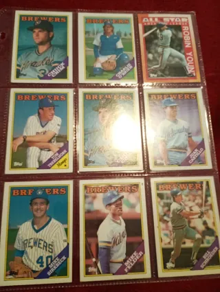 Colección Tarjetas Deportivas Americanas