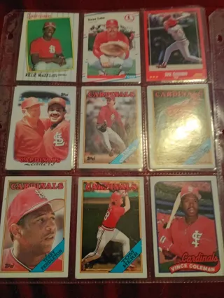 Colección Tarjetas Deportivas Americanas